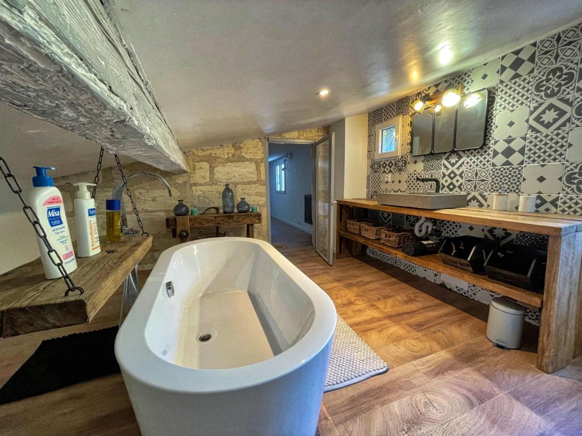 The Loft Factory 4 Chambres Vue Garonne + Jardin Lormont Exterior foto